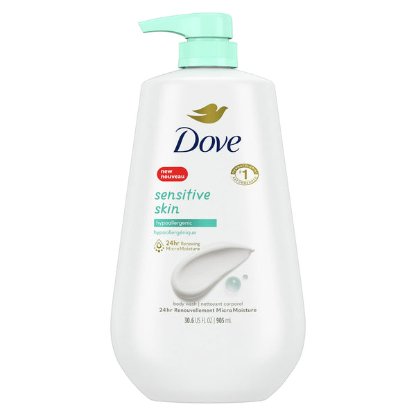 Dove Women's Body Wash, Sensitive Skin (30.6oz.)