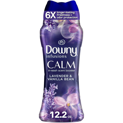Downy Infusions Calm Scent Booster Laundry Beads, Lavender and Vanilla Bean (12.2oz.)