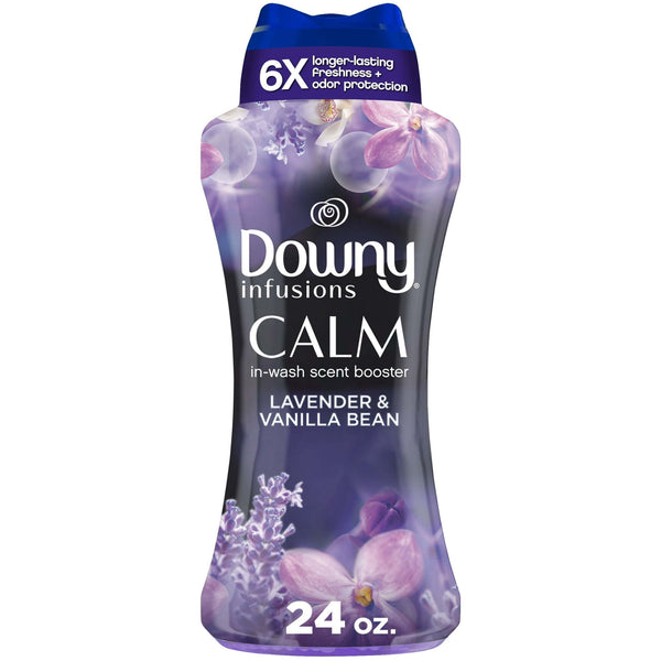 Downy Infusions Calm Scent Booster Laundry Beads, Lavender and Vanilla Bean (24oz.)