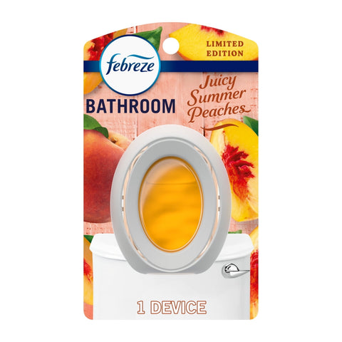 Febreze Small Spaces Air Freshener, Juicy Summer Peaches, (0.25oz., 1ct.)