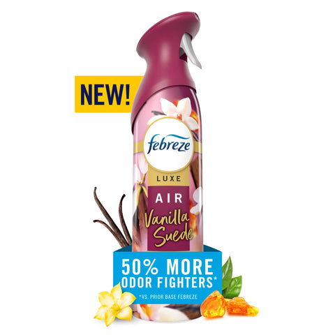 Febreze AIR Mist Air Freshener, Vanilla Suede (8.8oz)
