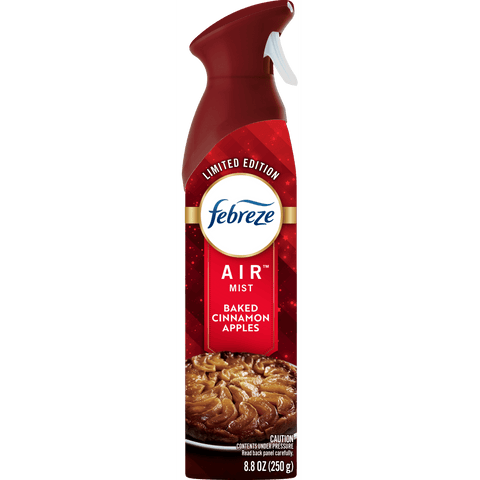Febreze AIR Mist Air Freshener, Baked Cinnamon Apples (8.8oz)