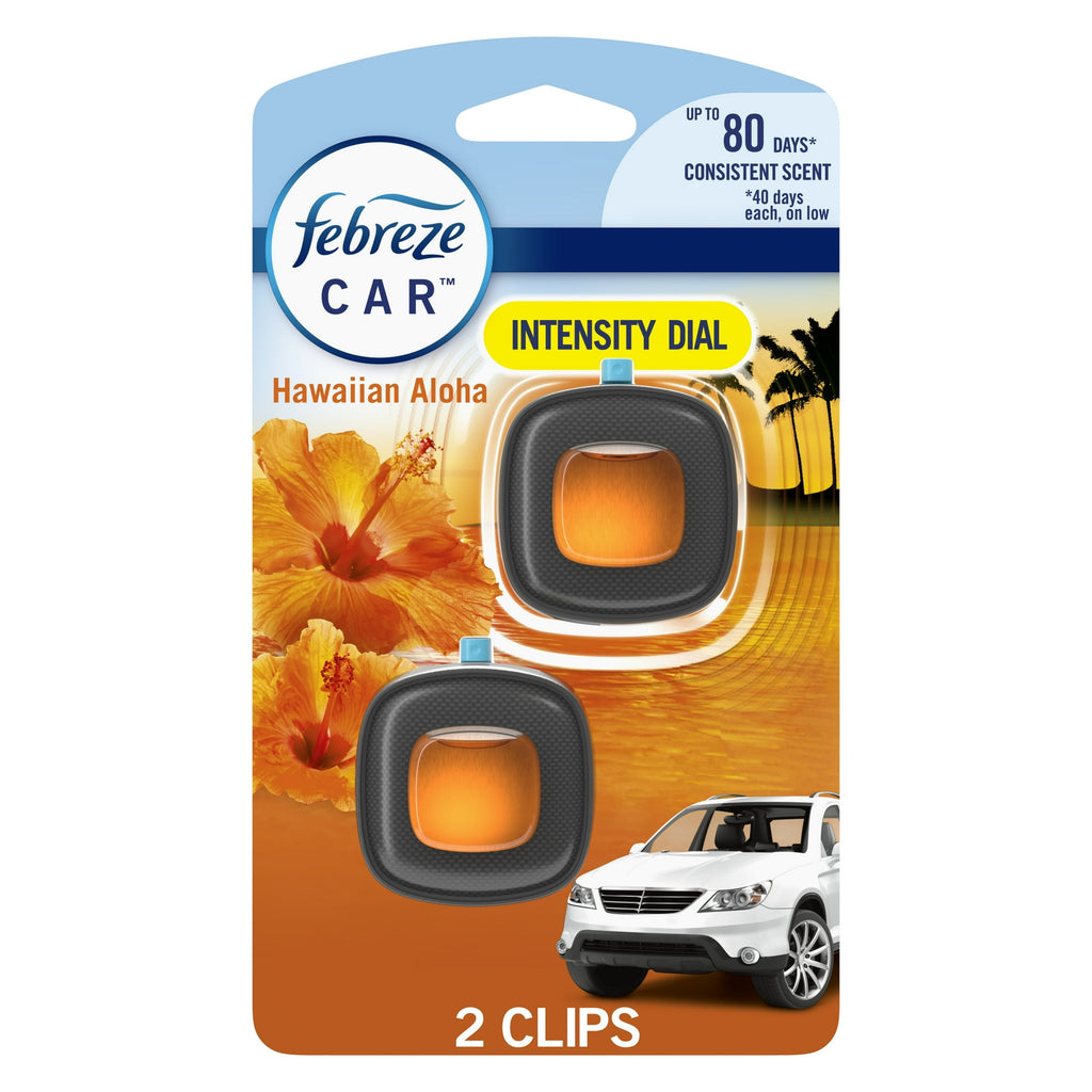 Febreze Car Air Vent Freshener, Hawaiian Aloha (2ct.)