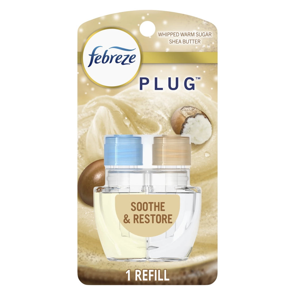 Febreze Plug In Air Freshener Scented Oil Refill, Soothe & Restore (1ct.)