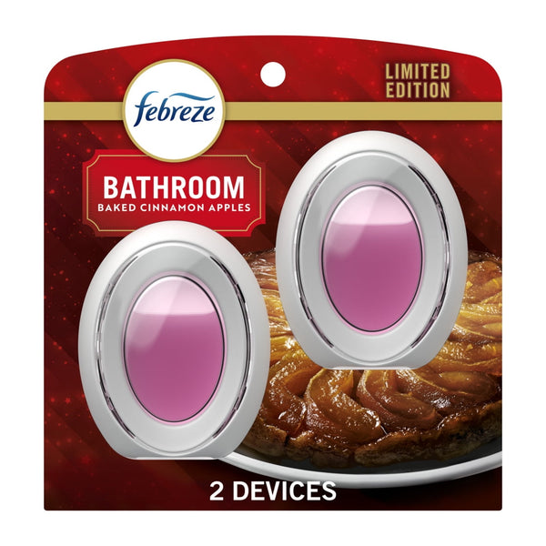 Febreze Small Spaces Air Freshener, Baked Cinnamon Apples (0.25oz., 2ct.)