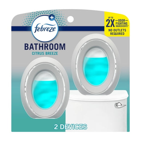 Febreze Small Spaces Air Freshener, Citrus Breeze, (0.25oz., 2ct.)