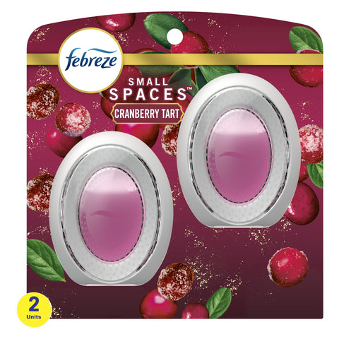 Febreze Small Spaces Air Freshener, Cranberry Tart, (0.25oz., 2ct.)