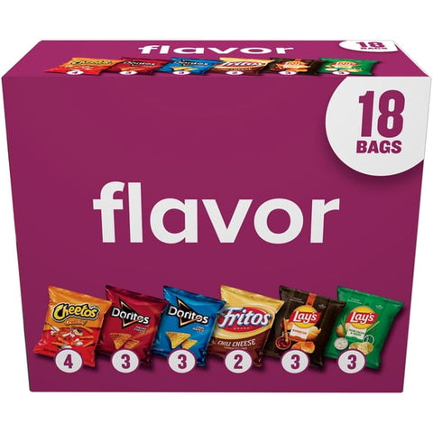 Frito-Lay Flavor Mix Variety Pack (18ct.)
