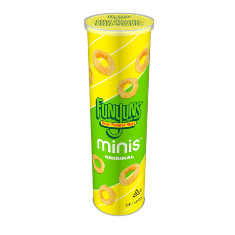 Funyuns Mini Onion Flavored Rings Canister, (2.9oz.)