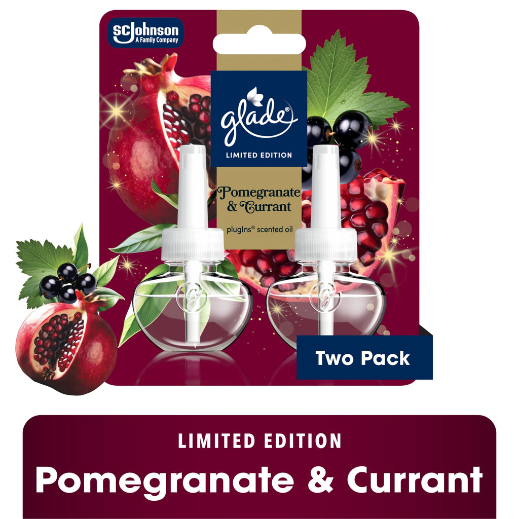 Glade PlugIns (2 Refills), Pomegranate & Currant (2ct., 0.67oz)
