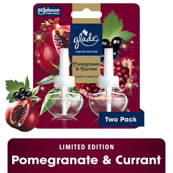 Glade PlugIns (2 Refills), Pomegranate & Currant (2ct., 0.67oz)