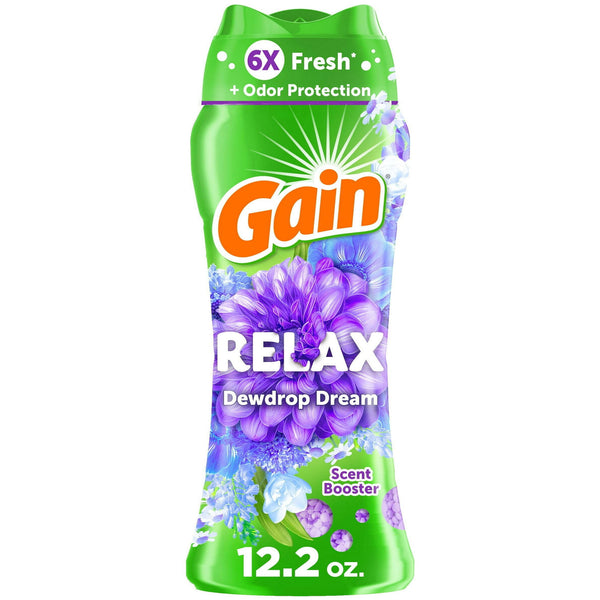 Gain In-Wash Scent Booster, Relax, Dewdrop Dream (12.2oz.)