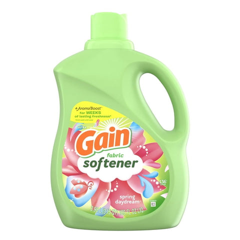 Gain Liquid Fabric Softener, Spring Day Dream (100fl.oz., 136lds)