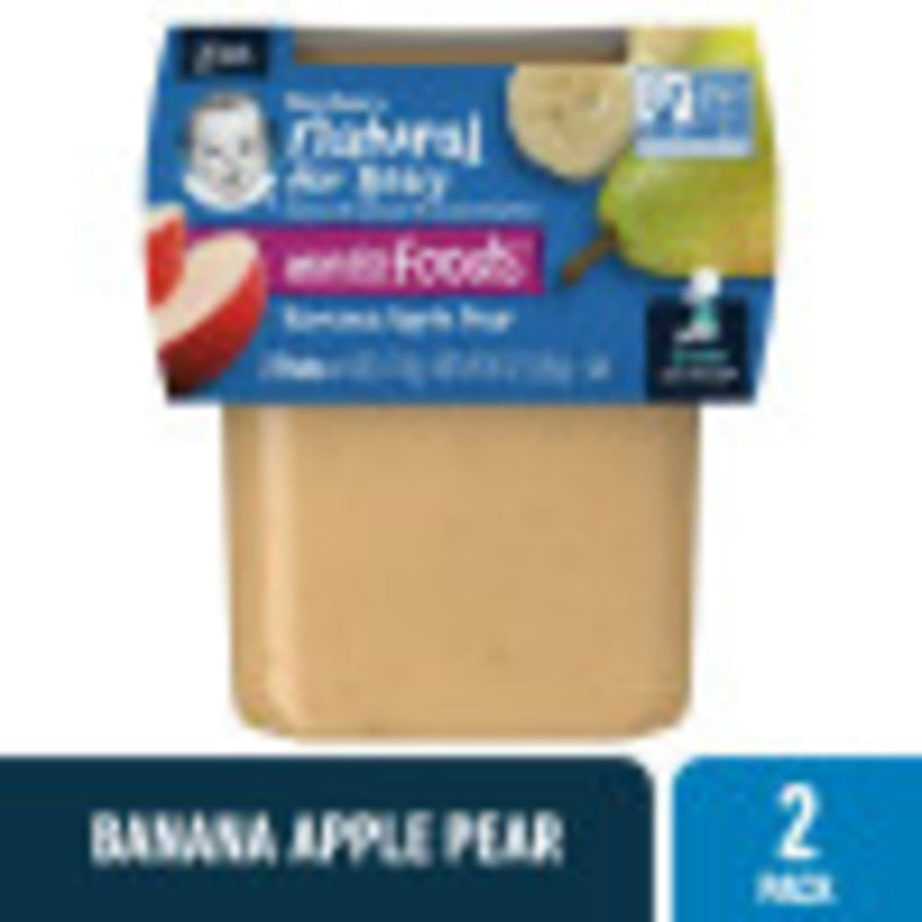 Gerber 2nd Foods, Banana Apple Pear (2ct./4oz.)