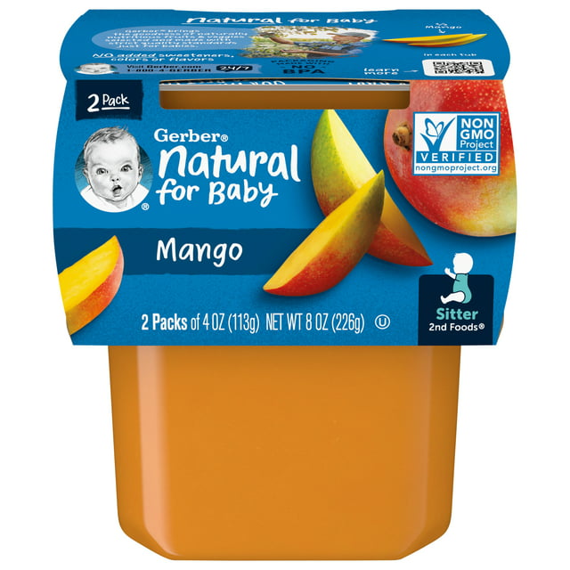 Gerber 2nd Foods, Mango (2ct./4oz.)