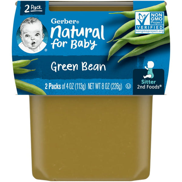 Gerber 2nd Foods, Green Beans (2ct./4oz.)