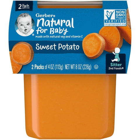 Gerber 2nd Foods, Sweet Potato (2ct./4oz.)