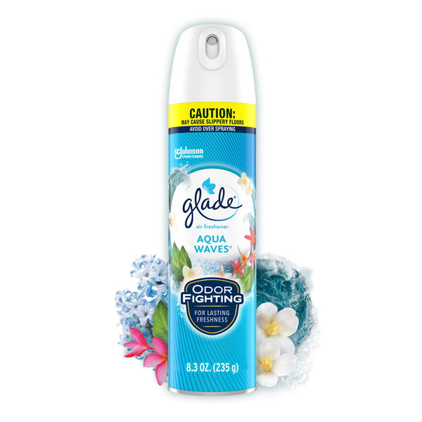 Glade Air Freshener Spray, Aqua Waves (8.3oz)