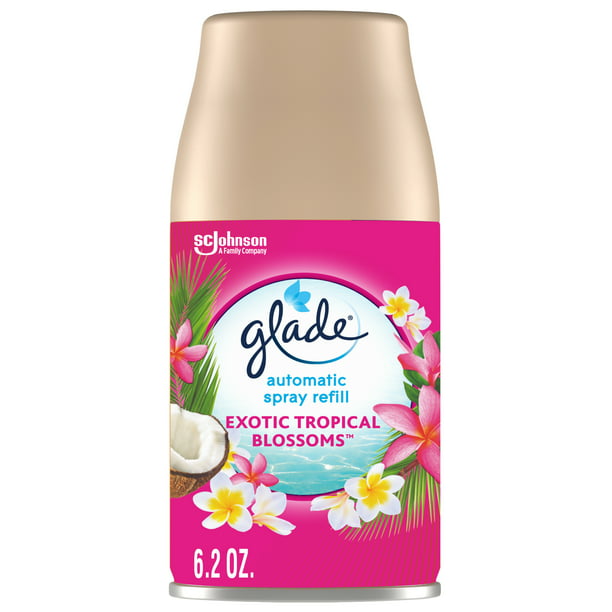 Glade Automatic Spray Refill, Exotic Tropical Blossoms (6.2oz.)