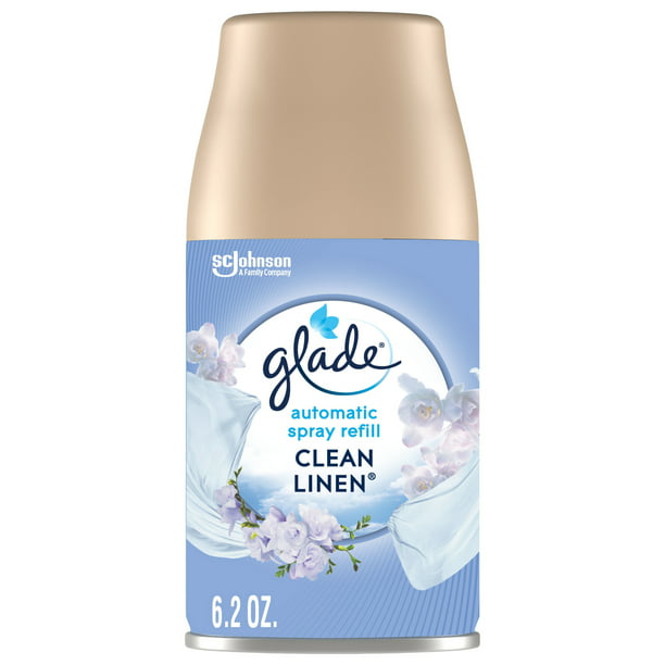Glade Automatic Spray Refill, Clean & Linen (6.2oz.)