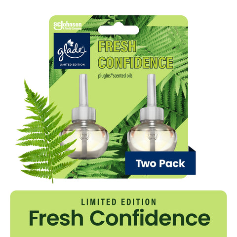Glade PlugIns (2 Refills), Fresh Confidence (Limited Edition)