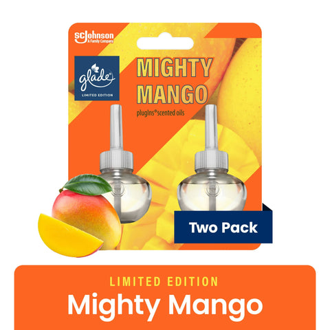 Glade PlugIns (2 Refills), Mighty Mango (Limited Edition)