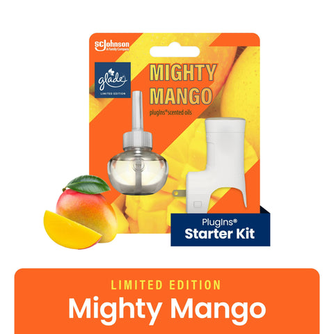 Glade PlugIns (1 Warmer, 1 Refill), Mighty Mango (Limited Edition)
