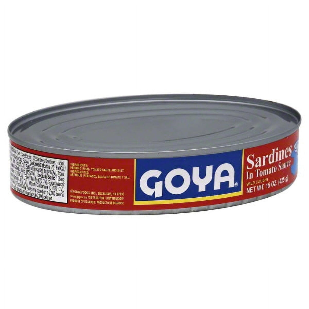 Goya Sardines in Tomato Sauce, (15oz.)