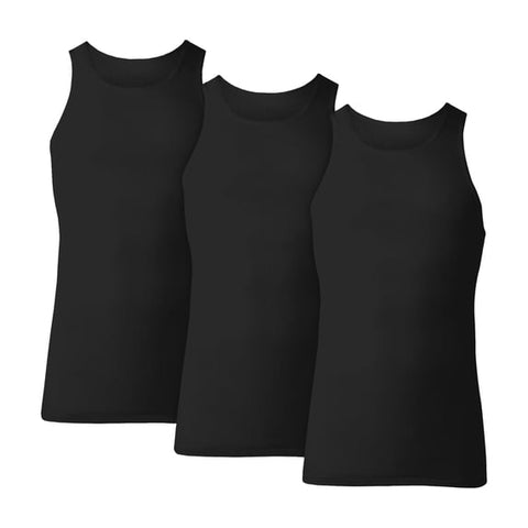 Hanes Mens Tank Tops Undershirt, 3-Pack