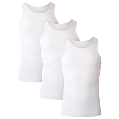 Hanes Mens Tank Tops Undershirt, 3-Pack