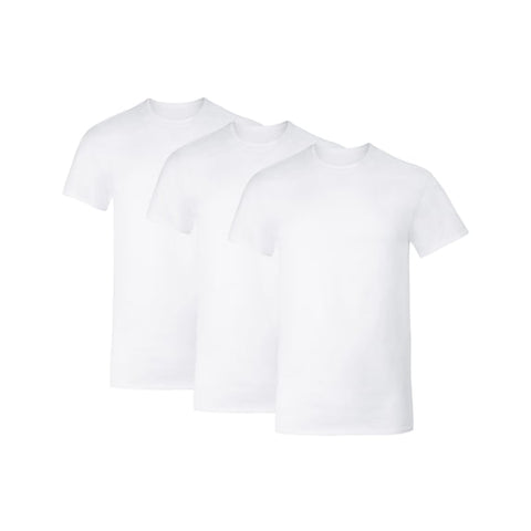 Hanes Mens Undershirt T-Shirt, 3-Pack