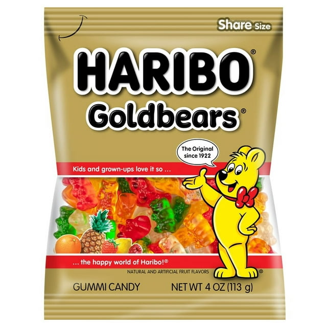 Haribo Goldbears Original Gummy Bears, (4oz.)