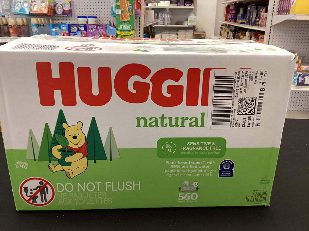 Huggies Wipes 560 ct