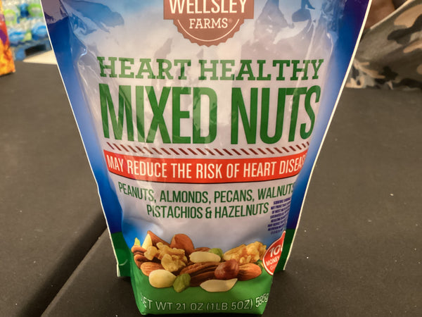 Wellsley Heart Healthy Mixed Nuts
