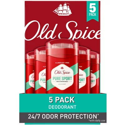 Old Spice Pure Sport Deodorant (3.0 oz., 5 pk.)