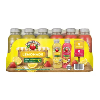 Apple & Eve Lemonade, Variety Pack, (10 fl.oz., 18pk.)