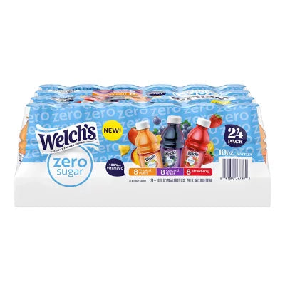 Welch's Zero Variety Pack, (24/10oz.)