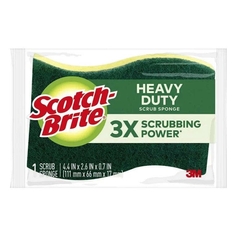 Scotch-Brite Heavy Duty Scrubbing Sponge, (1ct.)