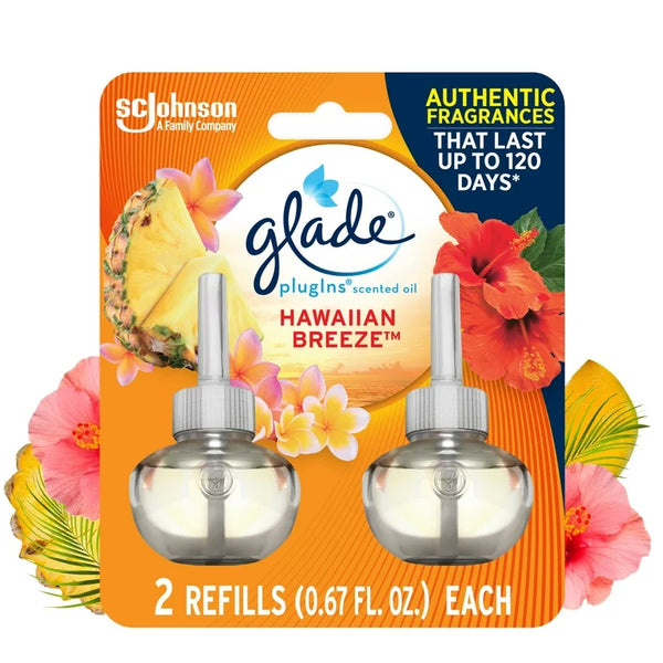 Glade PlugIns (2 Refills), Hawaiian Breeze