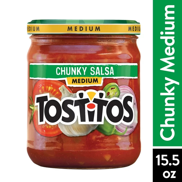 Tostitos Salsa, Medium Chunky Salsa, (15.5 oz)