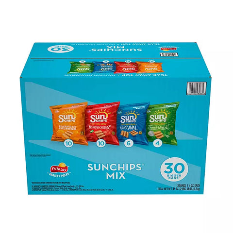 Frito-Lay SunChips Variety Box (30 ct.)