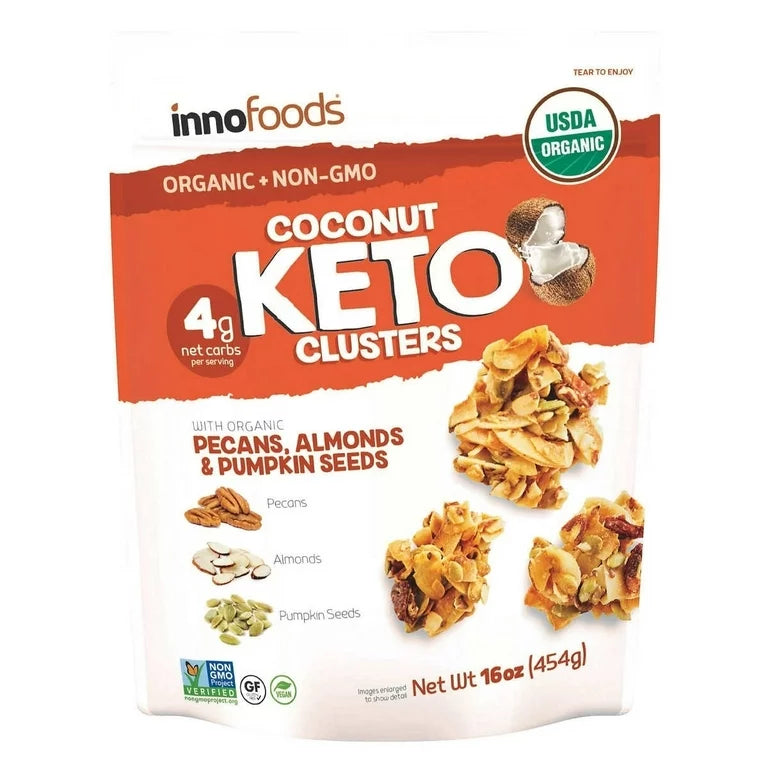 Keto Coconut Clusters, (16oz.)