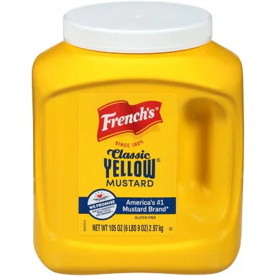 French's Yellow Mustard, (105oz.)