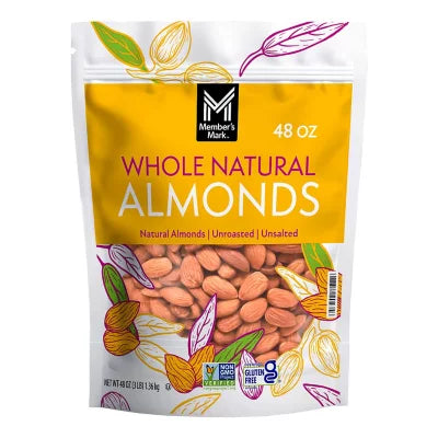 Member's Mark Whole Almonds (3 lbs.)