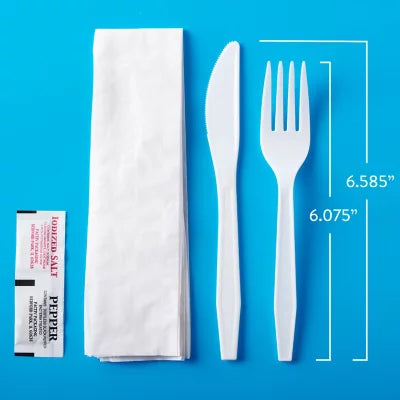 Member's Mark White Cutlery Packets, (200ct.)