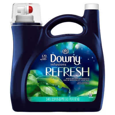 Downy Ultra Infusions Liquid Fabric Conditioner, Refresh (115 fl. oz., 170lds.)