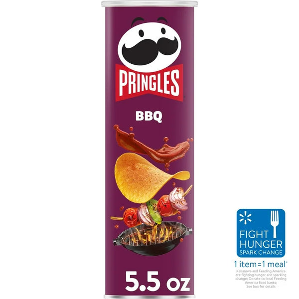 Pringles Potato Crisps, BBQ (5.2oz.)