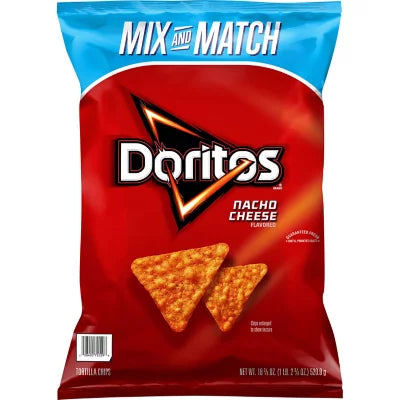 Doritos Nacho Cheese Tortilla Chips, (18.375oz.)