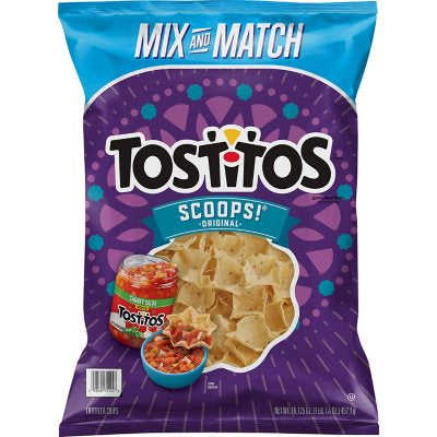 Tostitos Scoops! Tortilla Chips, (16.125oz.)