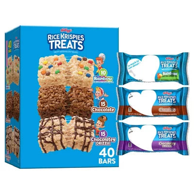 Kellogg's Rice Krispies Treats Variety Pack, (40 ct.)